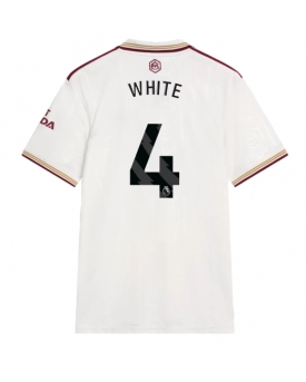 Billige Fotballdrakt Arsenal Ben White #4 Replika Tredjedrakt 2025-26 Kortermet Billige Fotballdrakt Arsenal Ben White #4 Replika Tredjedrakt 2025-26 Kortermet